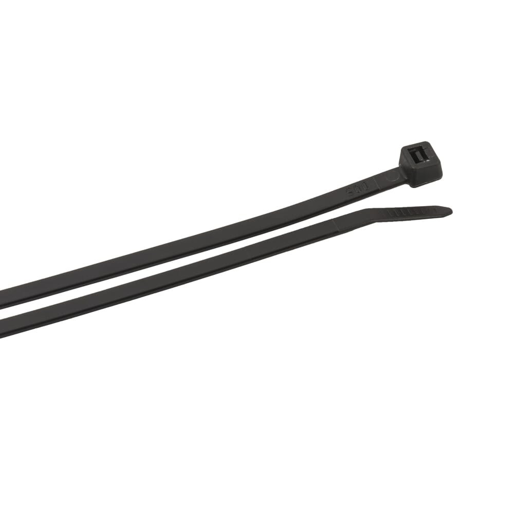 62042 Cable Ties, 14-1/2 in Black